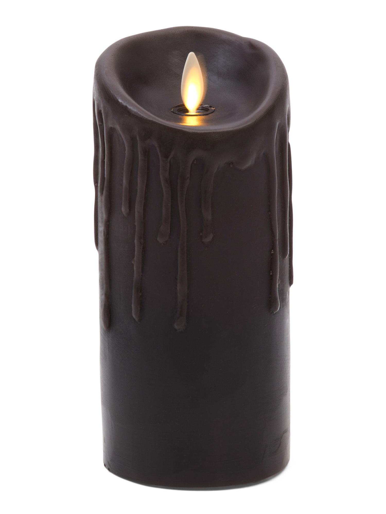 6.5in Indoor Drip Pillar Real Flame Effect Candle | Halloween | Marshalls | Marshalls