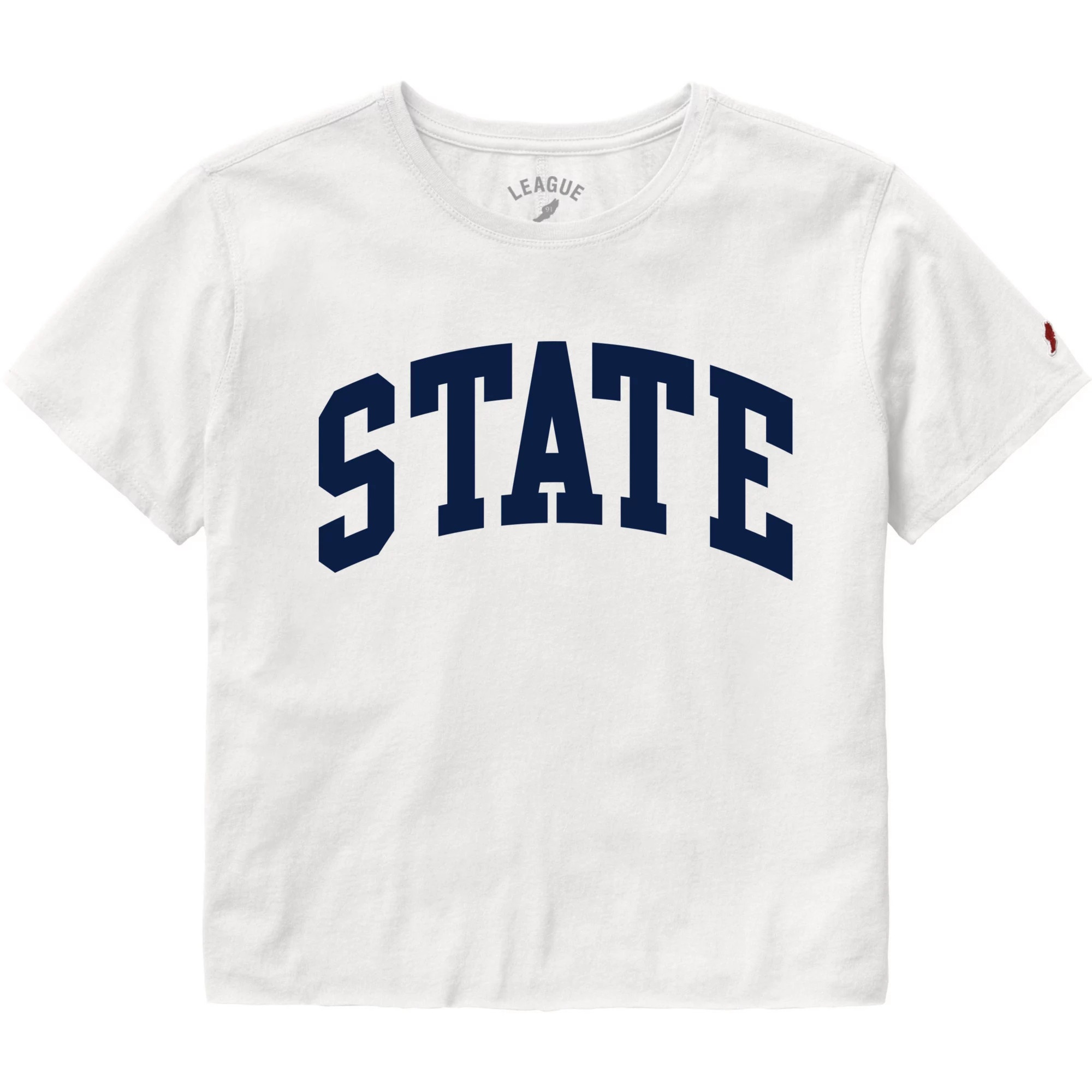 League-Legacy Women's Penn State Nittany Lions White Arch Wordmark Short Sleeve T-Shirt, Large | DICK'S Sporting Goods