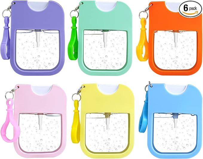 PTGVCTA 6PCS Portable Card Spray Bottle, 38ML Refillable Perfume Bottle Portable Moisturizing Spr... | Amazon (US)