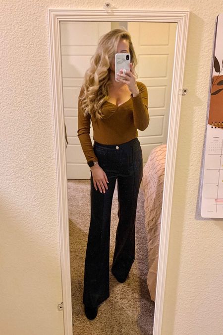 Date night outfit. Leather pants. Neutral outfit 

#LTKstyletip #LTKunder50