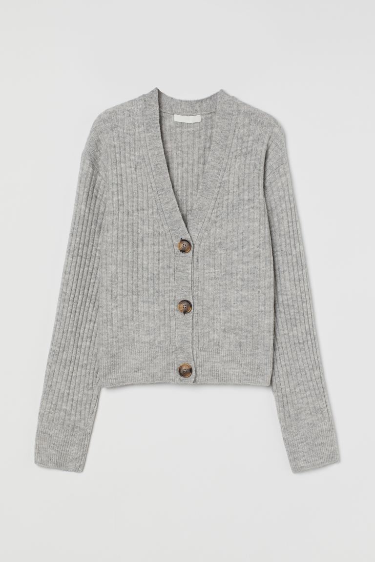 Rib-knit Cardigan | H&M (US + CA)