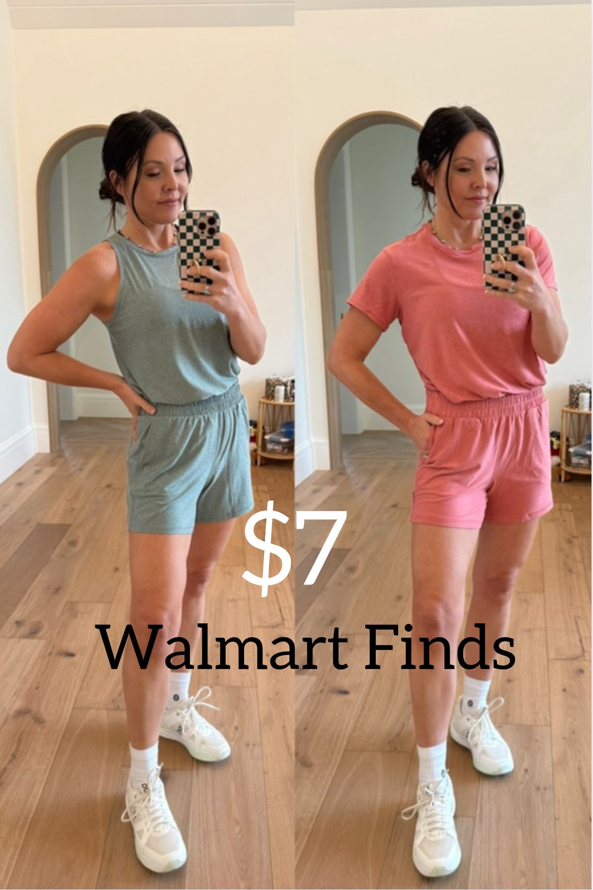 Walmart brought back my favorite butter soft shorts and tanks/Tees. They literally feel like Vouri! ❤️ 7 color options. Size options from xs-xxxl. Wearing a small in both shorts and top.

#LTKActive