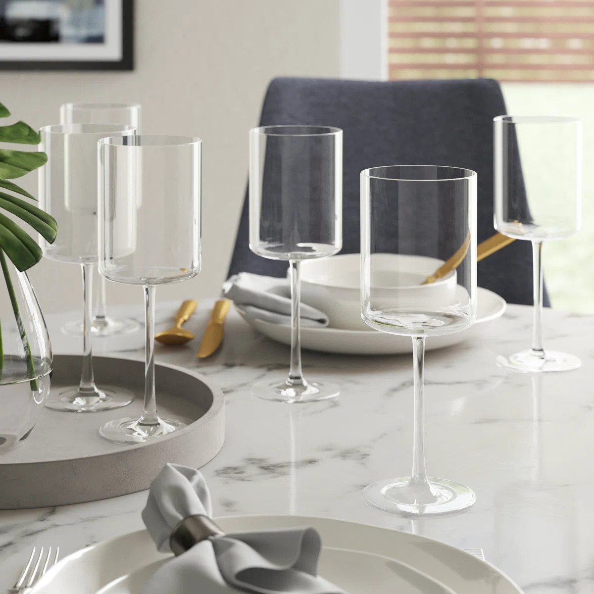 Medium 14 oz. Wine Glass (Set of 6) | Wayfair North America