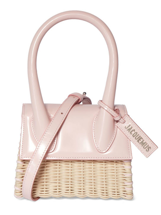 Le Chiquito Moyen osier top handle bag | Luisaviaroma