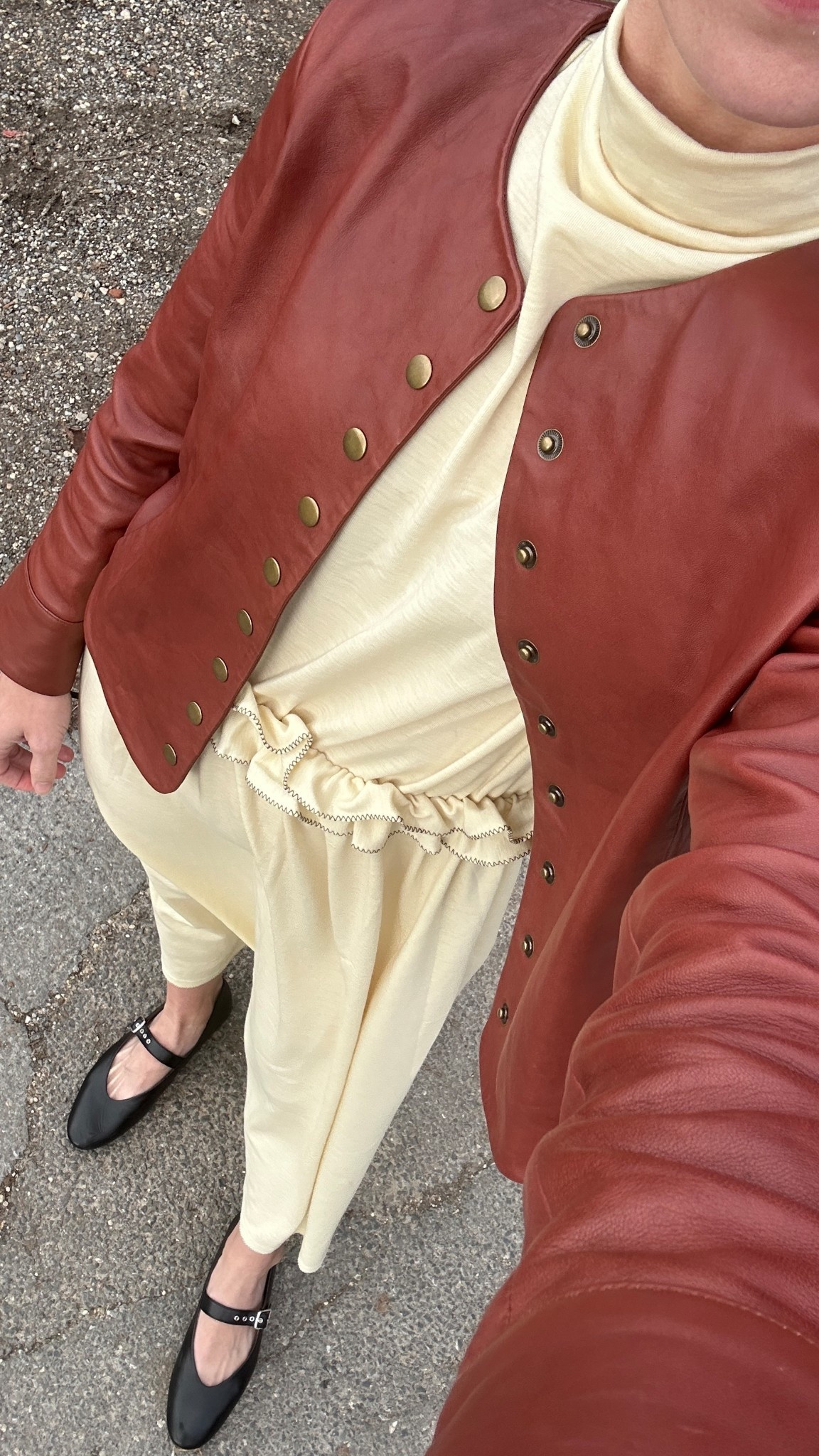 Sezane leather jacket back in stock (wearing 2), Ulla dress on sale in Merlot, calf hair version of Madewell flats linked (TTS).

Thanksgiving outfit, Thanksgiving dresss


#LTKSeasonal #LTKHoliday #LTKSaleAlert