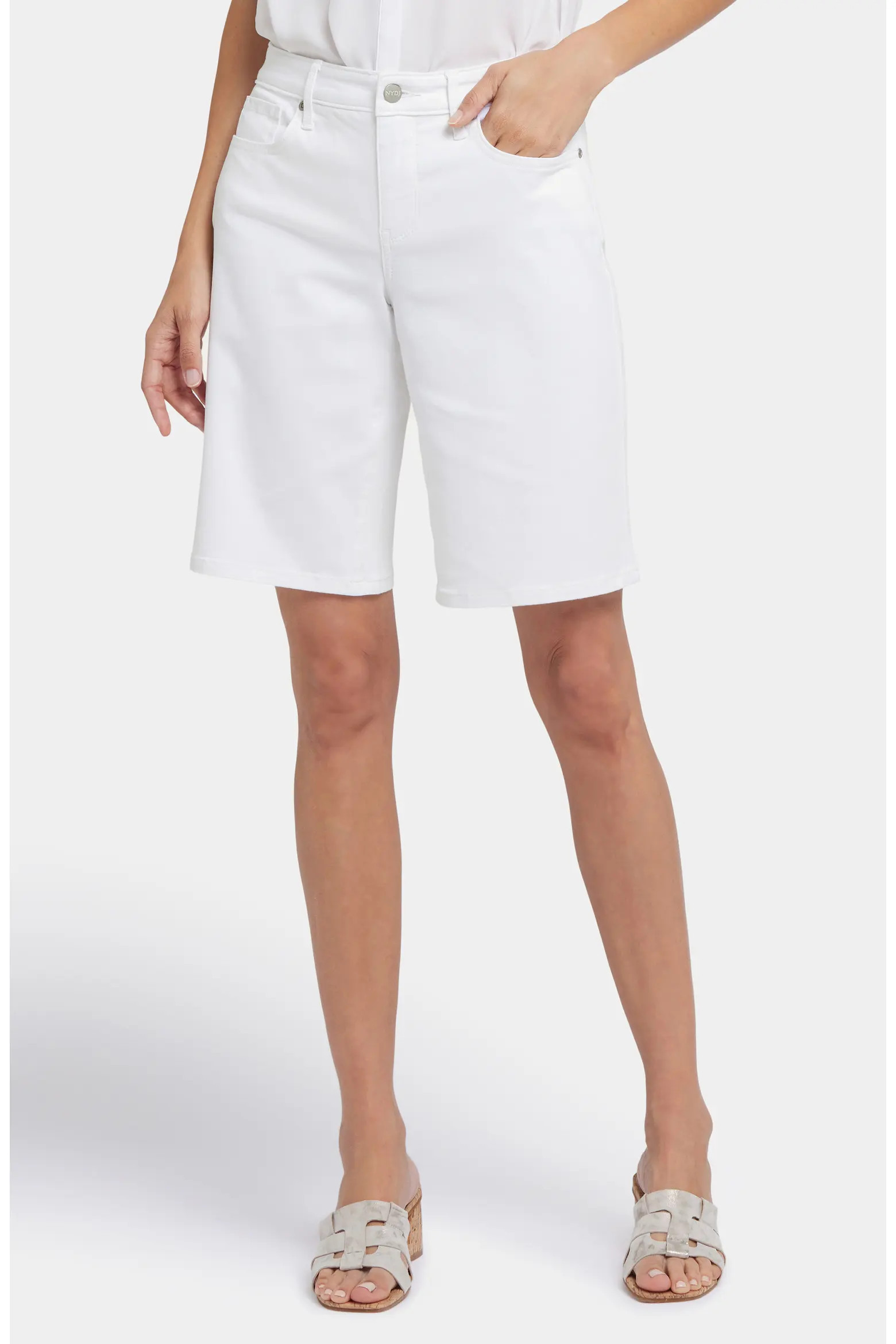 Lilly Straight Leg Denim Shorts (Women) | Nordstrom | Nordstrom
