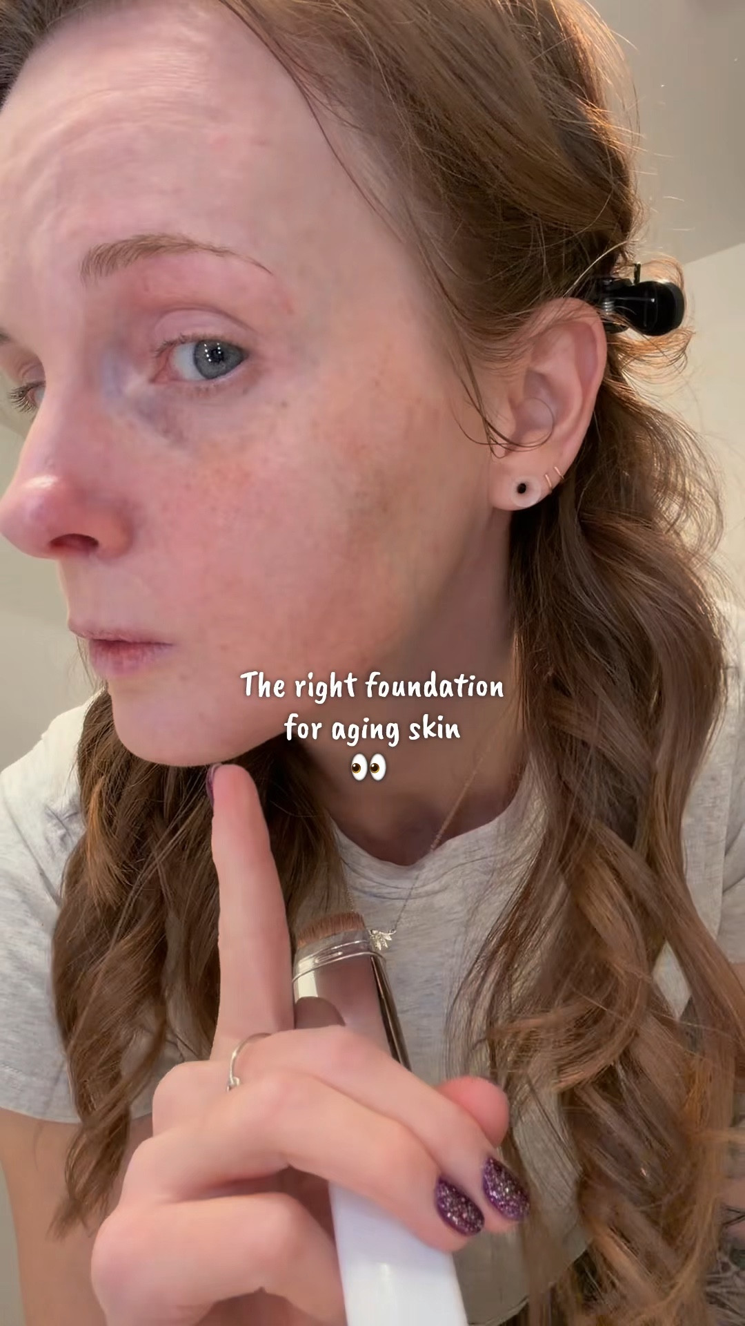 I think I might be obsessed with this foundation stick! #FoundationStick #Foundation #AgingSkin ￼

#LTKBeauty #LTKOver40 #LTKSaleAlert