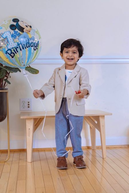 Toddler boy birthday outfit, toddler boy suit 
@gymboree suit jacket 
@nordstromrack shoes 
@gao kids t-shirt 

#LTKkids #LTKfamily #LTKbaby