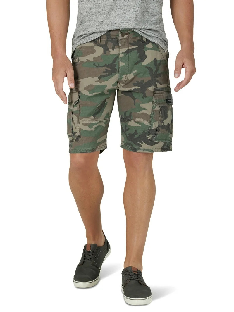 Wrangler Men's and Big Men's Stretch Cargo Shorts | Walmart (US)