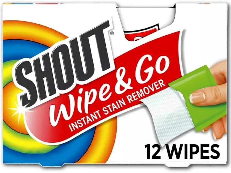 Shout Stain Remover Wipes-12 ct. | Amazon (UK)