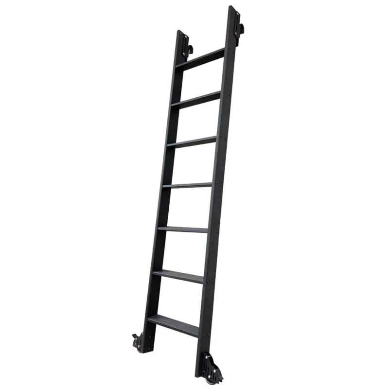 7 - Step Aluminum Lightweight Folding Straight Ladder | Wayfair North America