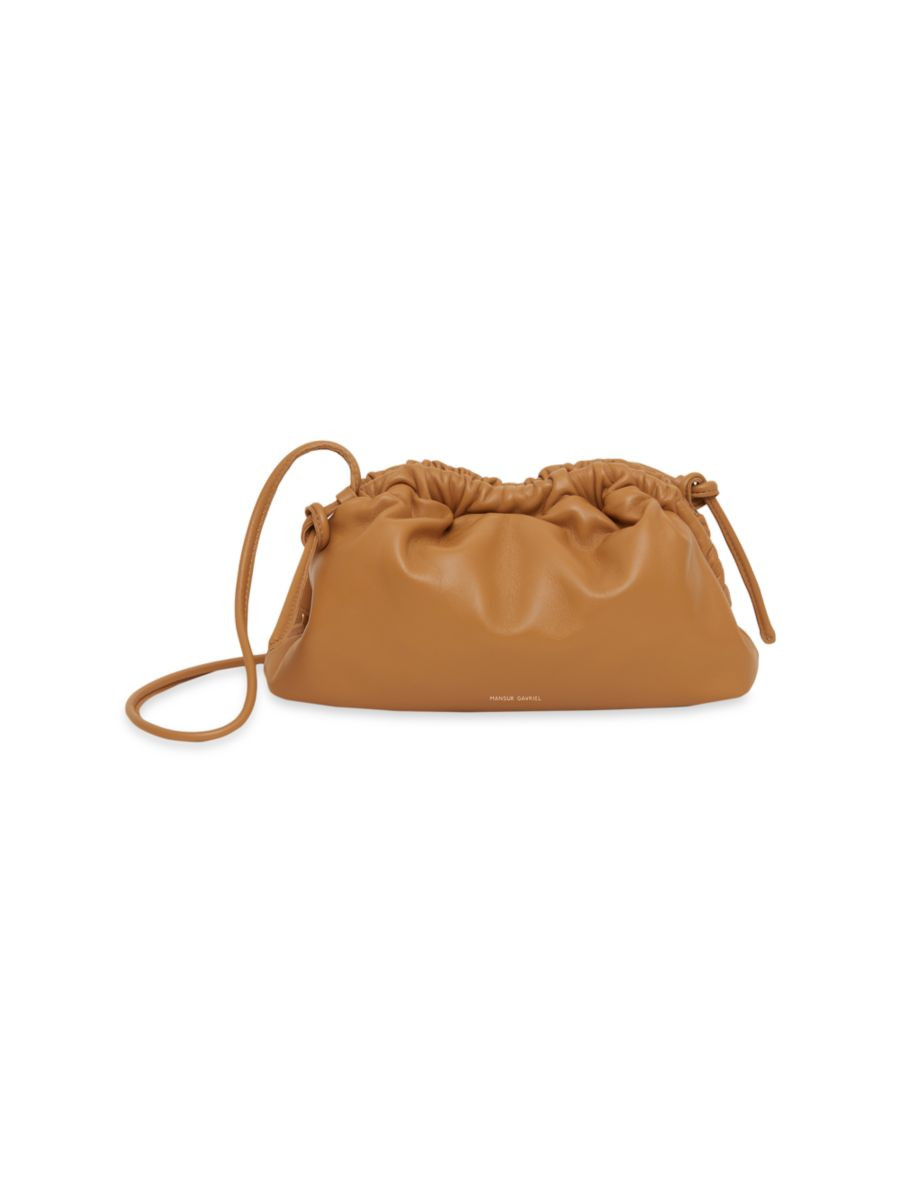 Mansur Gavriel Mini Cloud Leather Clutch | Saks Fifth Avenue