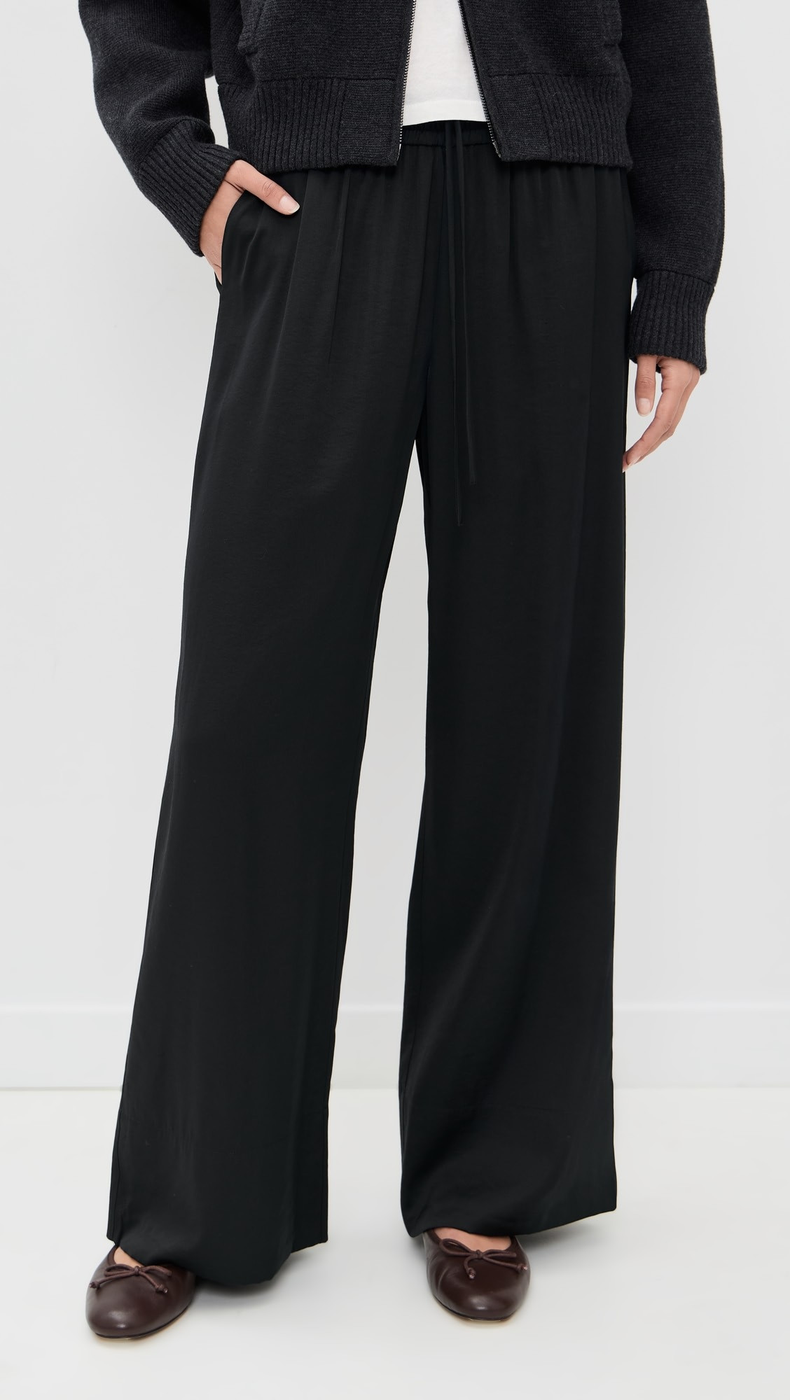 Arden Satin Pants | Shopbop