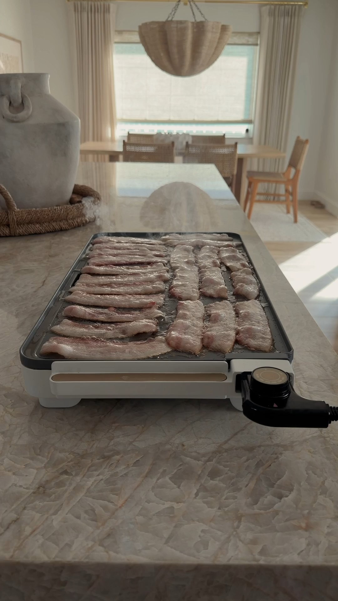 This electric griddle is my fav for making bacon 🥓 for fam breakfast on the weekends! Also amazing for pancakes 🥞 

#griddle #walmart #walmartfind #home #kitchen #breakfast 

#LTKFindsUnder50 #LTKdayinmylife #LTKHome