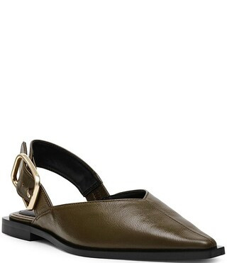 Steve Madden Shay Leather Slingback Flats | Dillard's | Dillard's