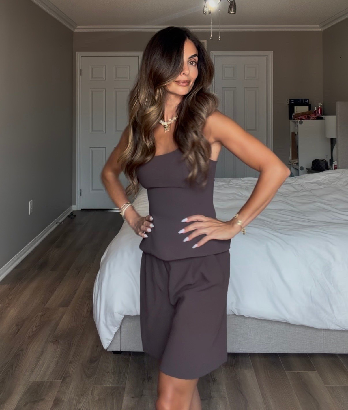 New from @Aritzia 
Wearing xxs top
Size 0 in shorts

#LTKsummer #LTKpetite #LTKstyletip
