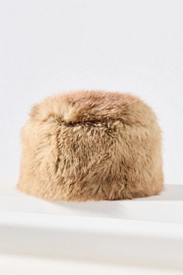 APPARIS Margot Faux Fur Pillbox Hat | Anthropologie (US)