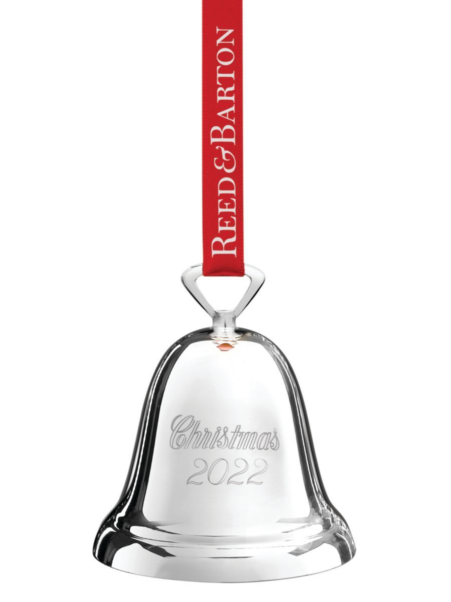 Reed & Barton Annual Plates And Bells Christmas Bell Ornament | Saks Fifth Avenue