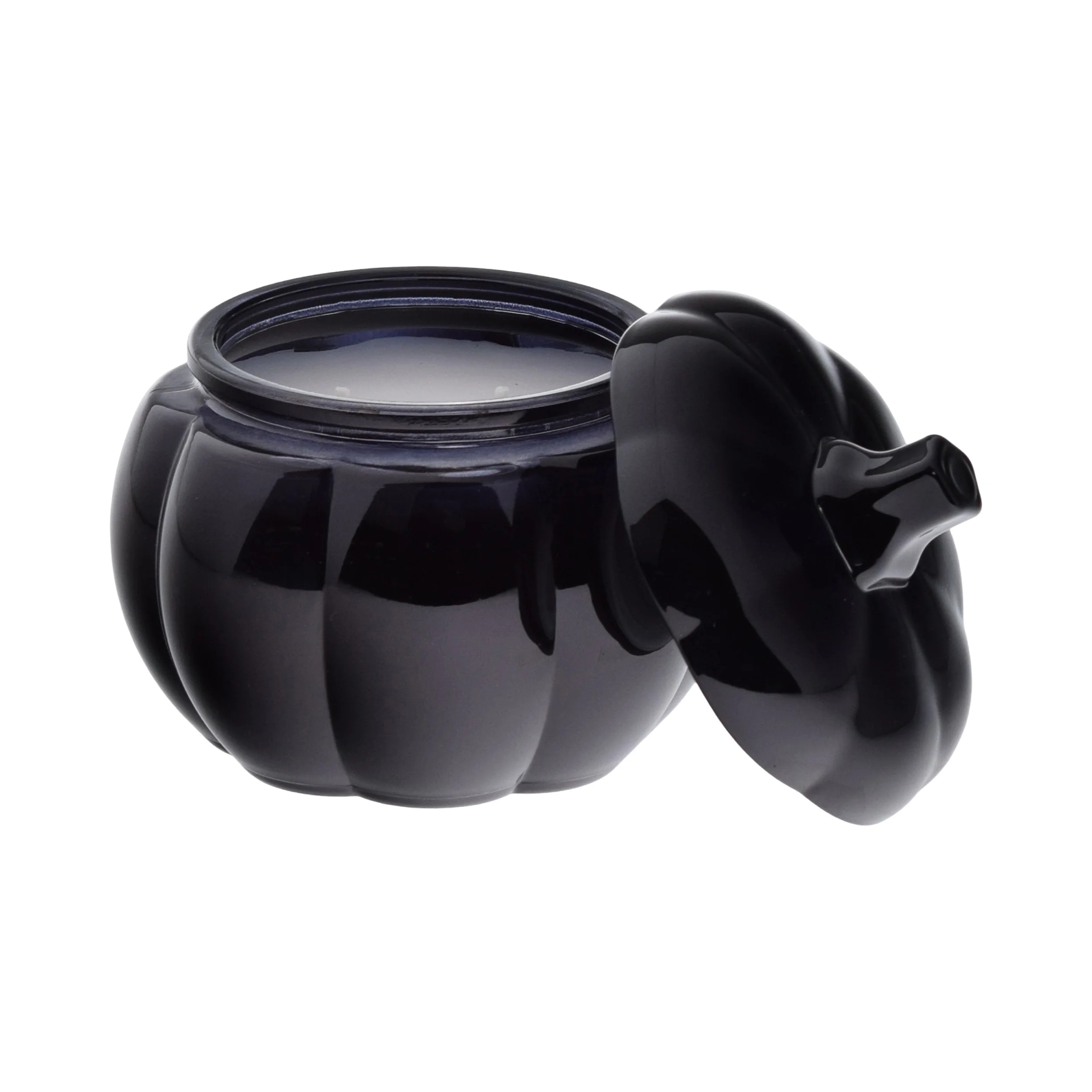 Better Homes & Gardens Warm Leathered Amber Scented 2-Wick Pumpkin Jar Candle 13.8oz | Walmart (US)