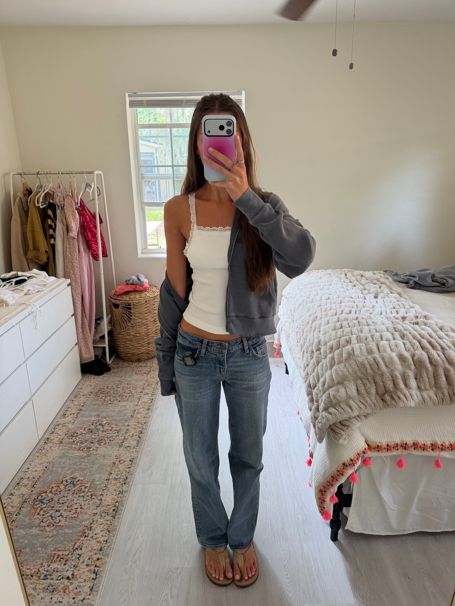 Wearing a 24 in the jeans!!! 

#LTKootd #LTKSeasonal