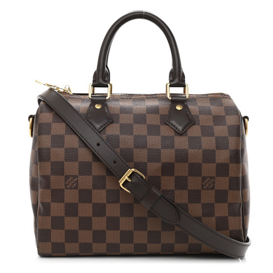 LOUIS VUITTON Damier Ebene Speedy Bandouliere 25 | FASHIONPHILE (US)