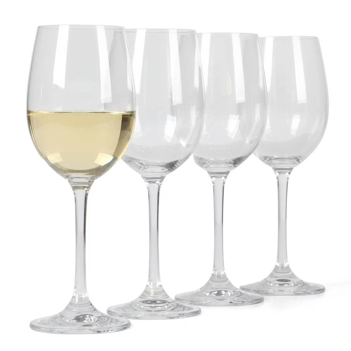 Martha Stewart Vivica 14-Ounce Stemmed White Wine Glass Set 4-Pack | Target
