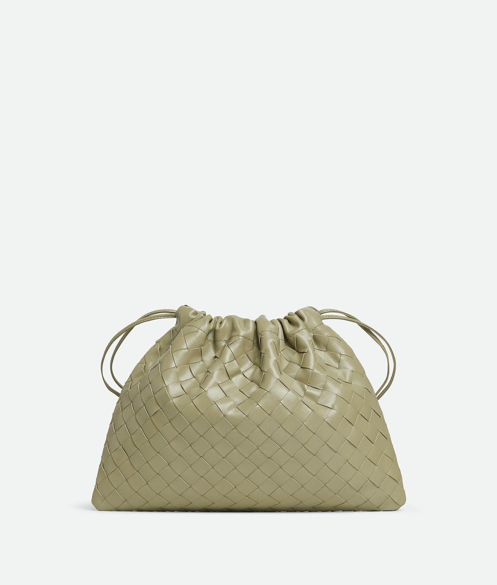 Bottega Veneta® Women's Dustbag in Travertine. Shop online now. | Bottega Veneta