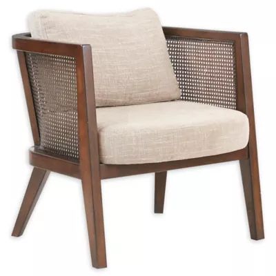 INK+IVY Upholstered Sonia Chair in Camel | Bed Bath & Beyond