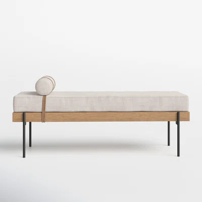 Inka 55" Upholstered Bench | Wayfair North America