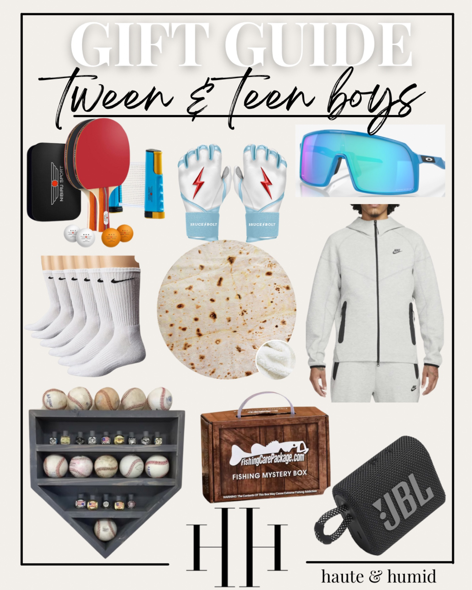 Gift guide for teen boys
Gift guide for tween boys 
Christmas presents for teen boys 
***The only item I cannot link are the Bruce Bolt batting gloves. Those can be found on the Bruce Bolt site.


#LTKGiftGuide #LTKsalealert #LTKHoliday