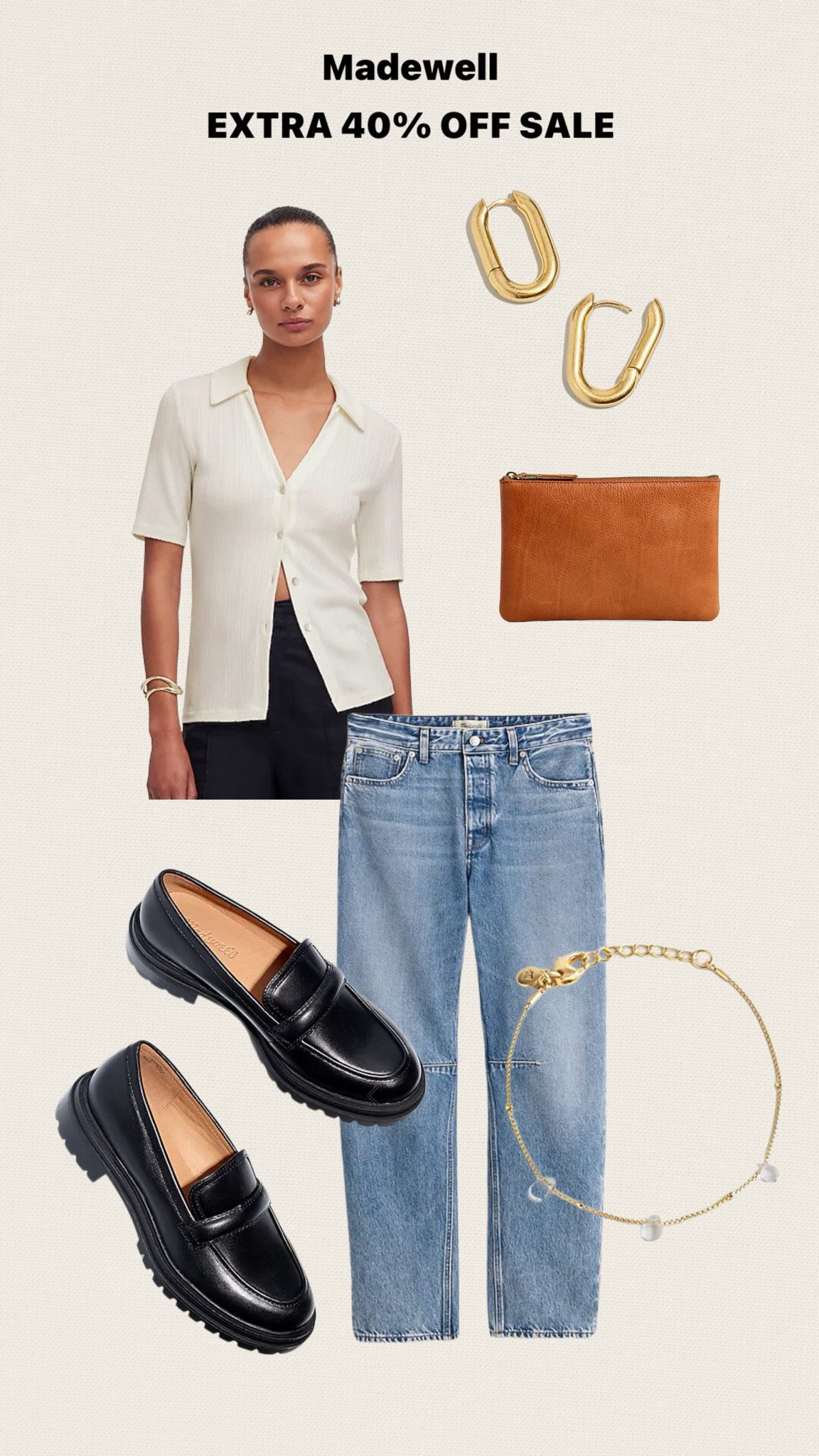 Madewell 
Extra 40% off sale

#LTKFindsUnder100 #LTKSaleAlert #LTKStyleTip