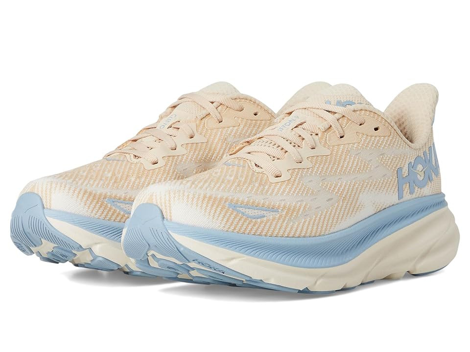 Hoka Clifton 9 Women's Shoes Oak/Alabaster : 9.5 B - Medium | Zappos