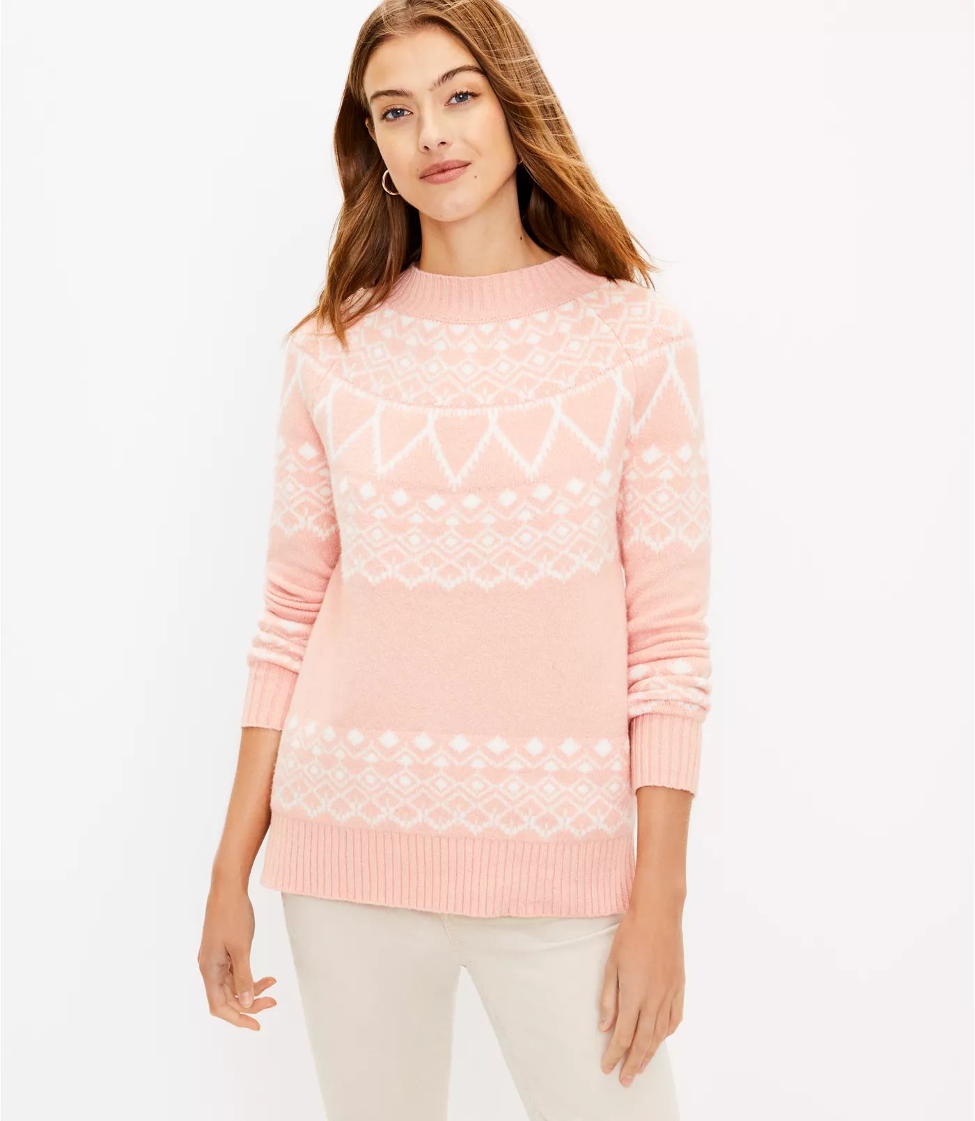 Fair Isle Tunic Sweater | LOFT