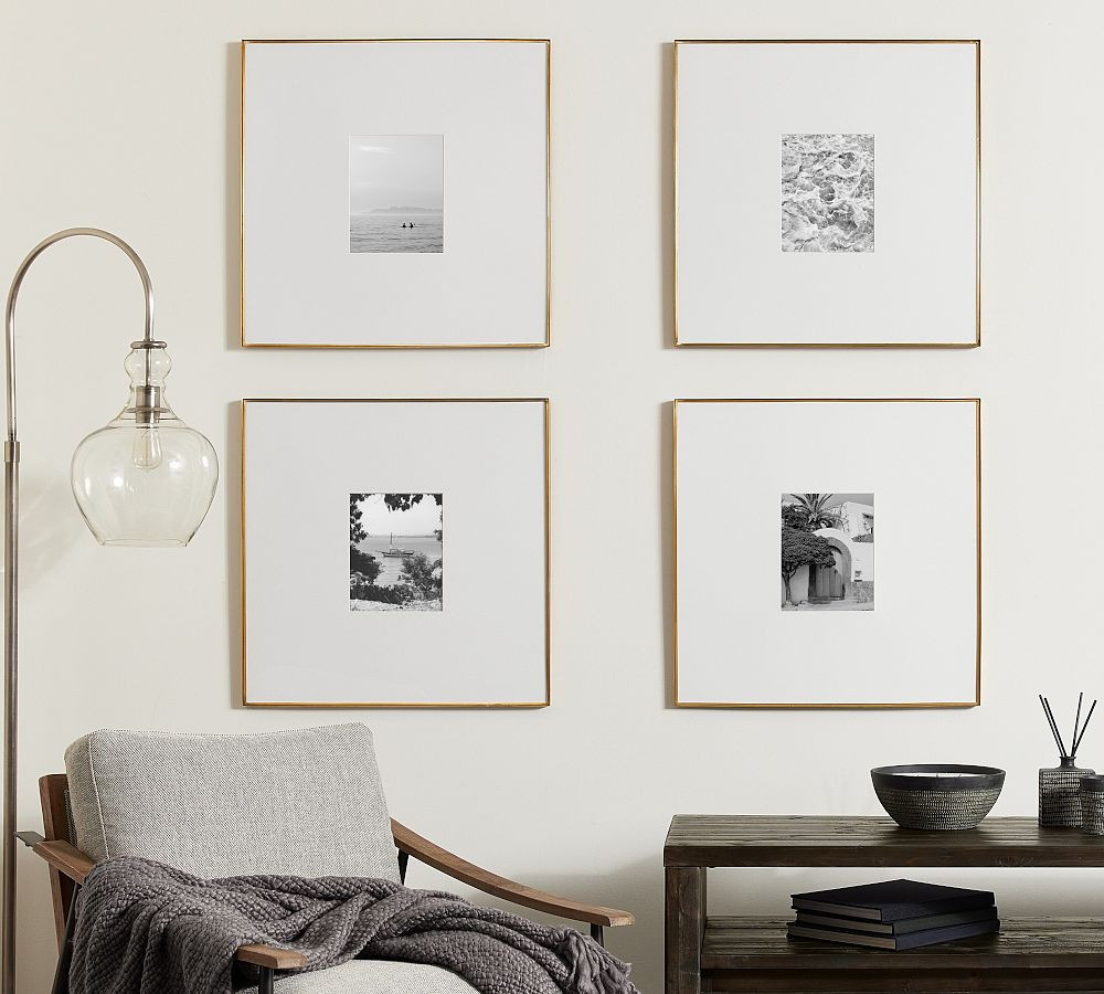 Stowe Modern Metal Frames, 25x25 | Pottery Barn (US)