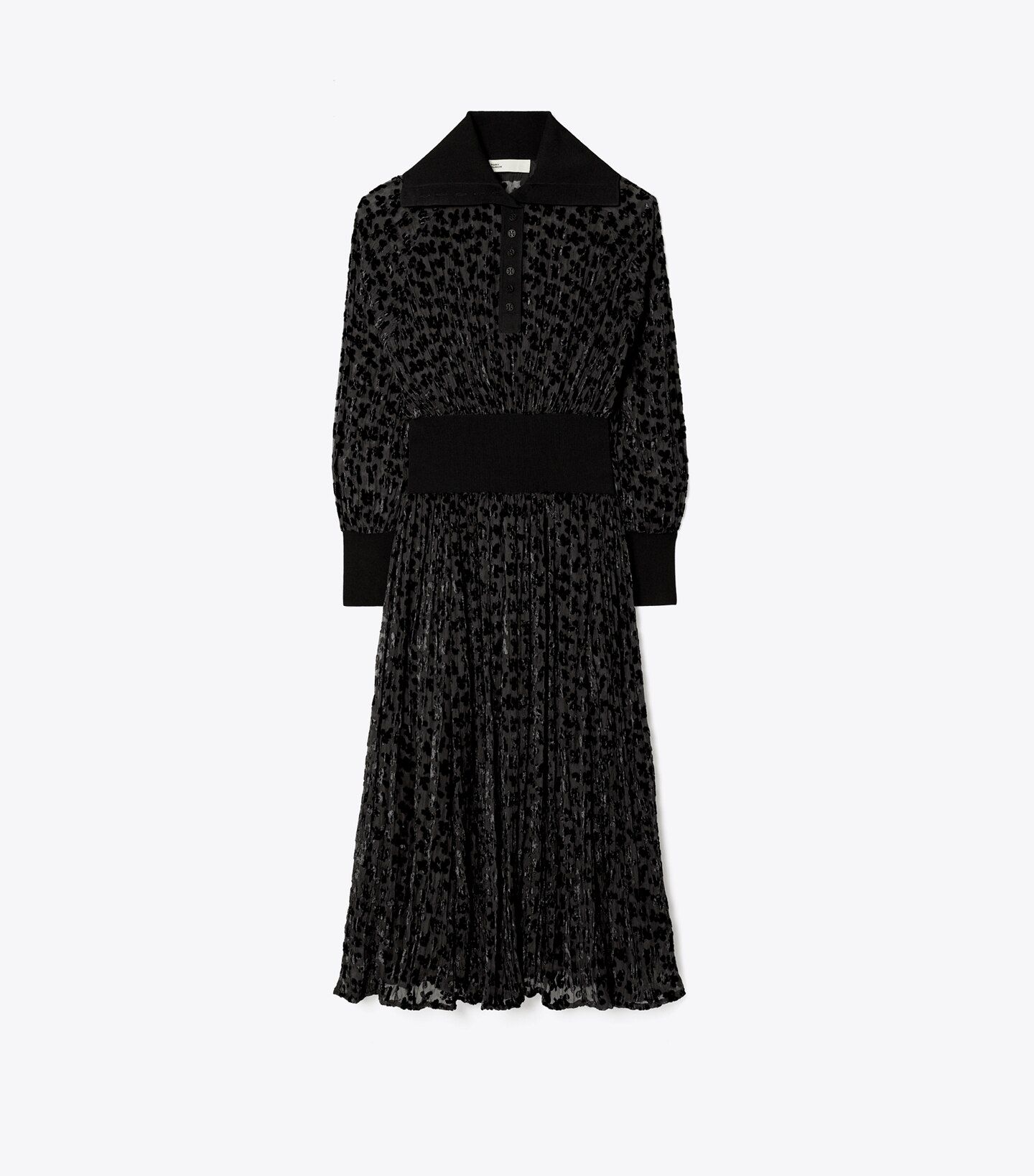 Velvet Devoré Dress: Women's Designer Dresses | Tory Burch | Tory Burch (US)