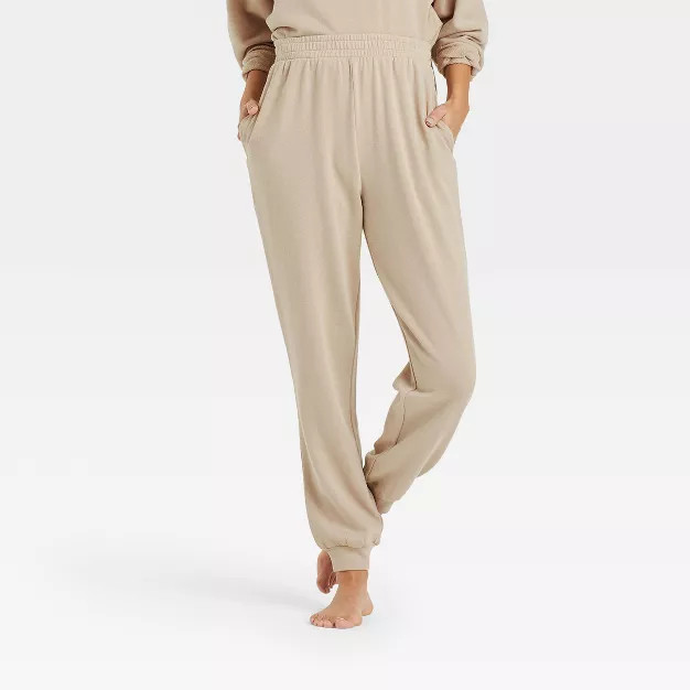 Women's French Terry Lounge Joggers - Colsie™ | Target