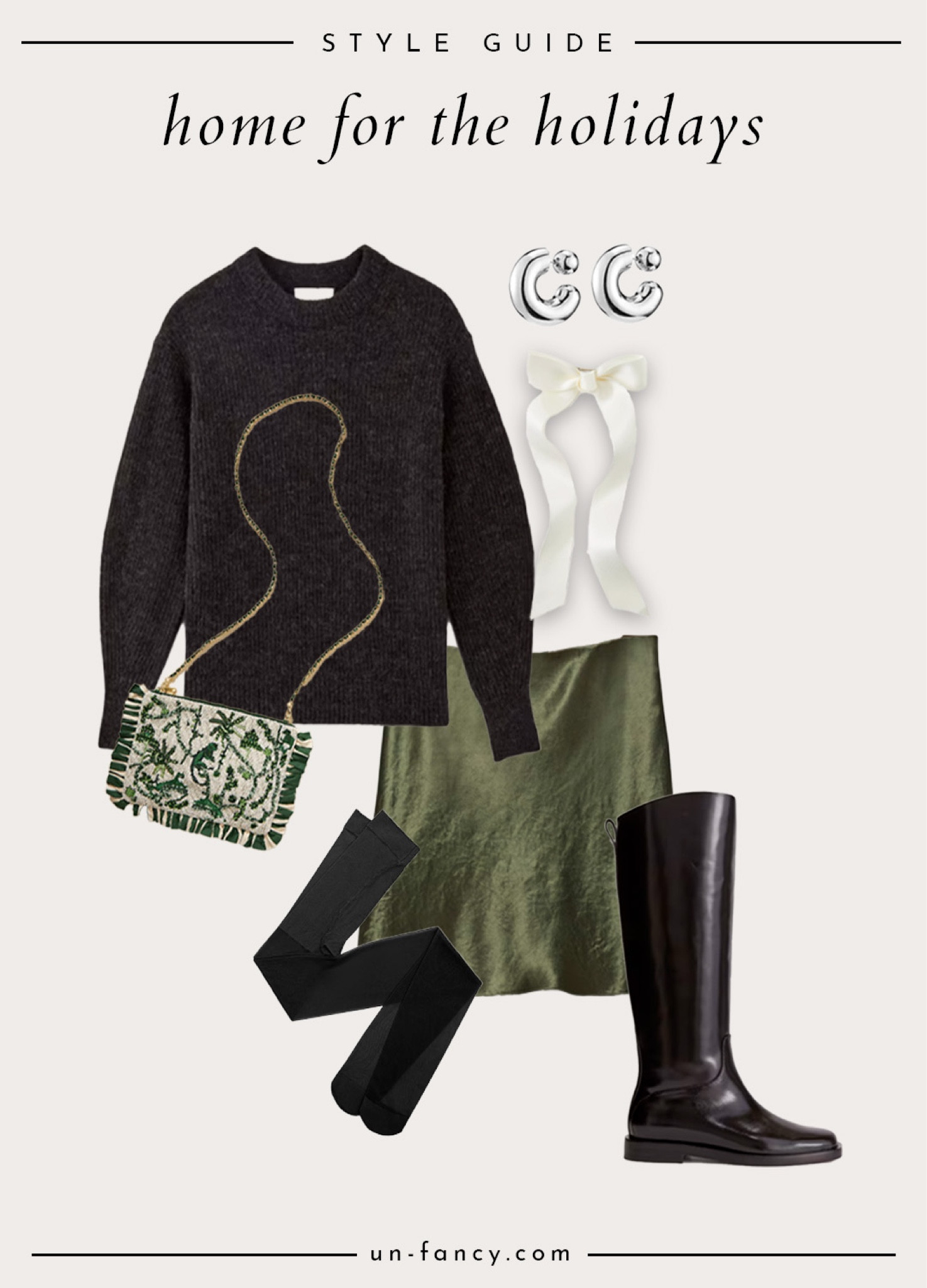 Satin mini skirt with an oversized sweater — my fav outfit formula for winter

#LTKFindsUnder50 #LTKSeasonal #LTKHoliday