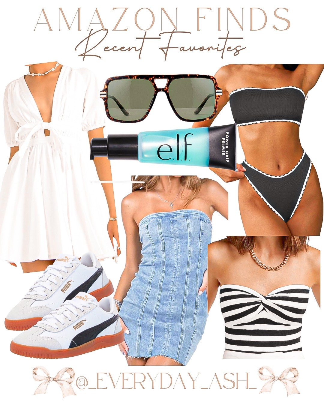 Amazon orders 🤎

These are some orders I have recently and the last few months - I love everything 🥰

White dress, sunglasses, black bikini, elf primer, elf cosmetics, beauty finds, denim dress, tube top , sneakers , country concert 

#LTKFindsUnder50 #LTKStyleTip #LTKBeauty