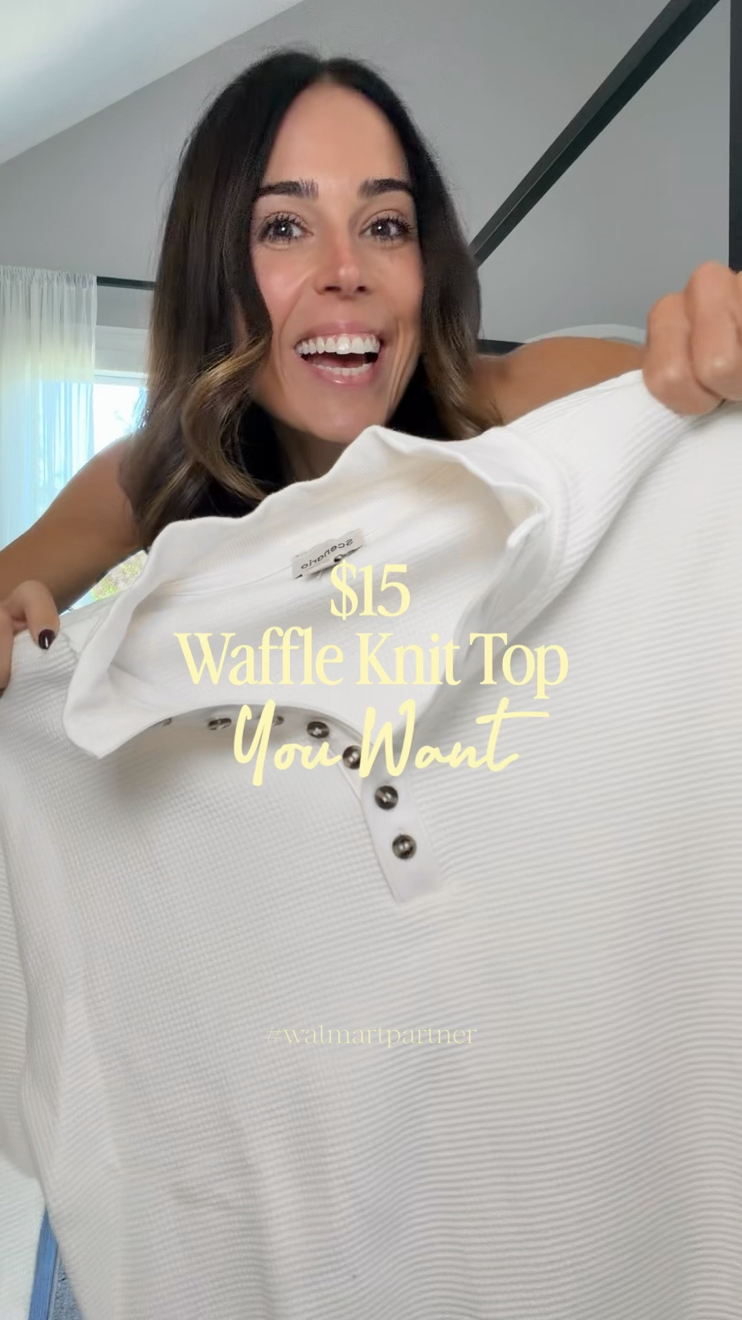 The cutest waffle knit top for $15?! 😍 Walmart did it again — so soft, so cozy, the easiest fall layer

💌 type "WAFFLE" and I'll send the link!
🔗
@walmartstyle #walmartpartner #walmartstyle

#LTKSaleAlert #LTKOver40 #LTKmomlife