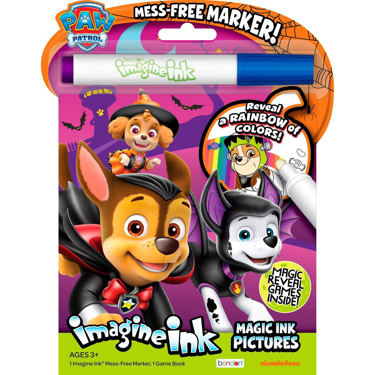 PAW Patrol Halloween Imagine Ink Book | Target