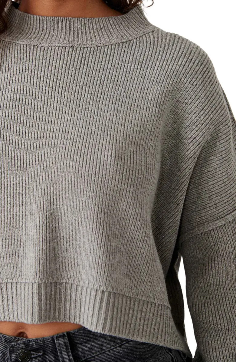 Easy Street Crop Pullover | Nordstrom