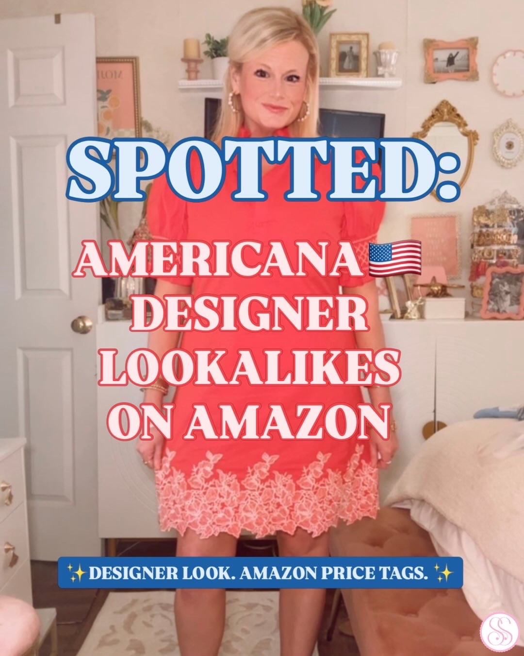 Americana outfits women, Amazon fashion finds, designer look for less, Memorial Day outfits, Fourth of July outfits, preppy summer dresses

Amazon is quietly loaded with Americana designer lookalikes right now, and this is the edit to shop before the red, white, and blue searches go wild. 🇺🇸

If you love Sail to Sable, Spanx, Hill House, Tuckernuck, J.Crew, Frank & Eileen, Anthropologie, Ralph Lauren, or Tuckernuck Sport, this roundup is full of that same polished summer DNA on an Amazon budget.

Think crisp striped shirtdresses, preppy shift dresses, sporty active dresses, white cotton dresses, classic blue and white pieces, coastal summer outfits, and easy Americana finds that look far more expensive than they are.

These are the pieces that work for Memorial Day weekend, Fourth of July outfits, lake weekends, beach town trips, summer cookouts, vacation dinners, brunch, casual parties, country club plans, and every summer moment where you want festive without looking costume-y.

This edit is for the woman who wants her summer holiday outfits to feel classic, preppy, coastal, polished, and pulled together.

If you’re searching for Americana style on a budget, Americana outfits women, patriotic outfits women, red white and blue outfits, Memorial Day outfits women, Fourth of July outfits women, preppy Americana outfits, coastal preppy style, classic summer dresses, designer look for less, Amazon designer lookalikes, Sail to Sable look for less, Hill House look for less, Tuckernuck look for less, Ralph Lauren look for less, J.Crew inspired dresses, Frank and Eileen style, Anthropologie look for less, Tuckernuck Sport look for less, patriotic dresses women, Americana dresses, striped shirt dresses, preppy summer dresses, and Amazon fashion finds, start here.

#LTKFindsUnder50 #LTKFindsUnder100 #AmericanaStyle #MemorialDayOutfit #FourthOfJulyOutfit #PreppyStyle #LookForLess

#LTKSeasonal #LTKPetite #LTKPlusSize