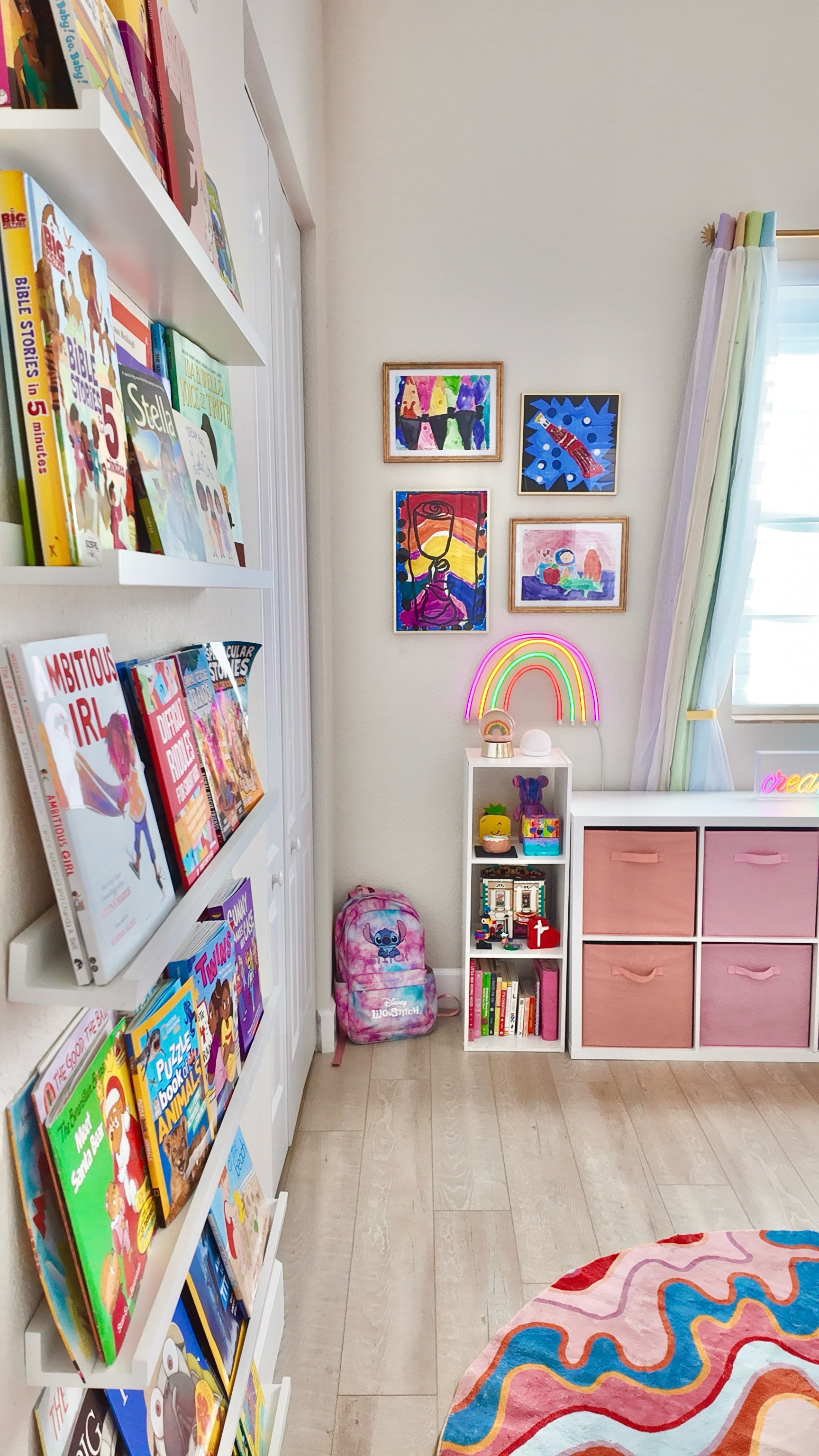 Already obsessed with Stella’s Rainbow Room! Finishing touches up next! 

#LTKHome