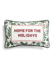 9x15 Home For The Holidays Pillow | Marshalls