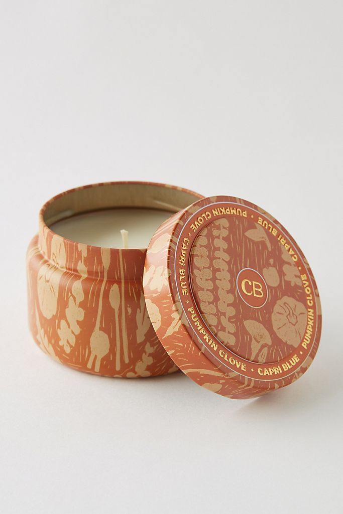 Capri Blue Pumpkin Clove Candle Tin | Anthropologie (US)