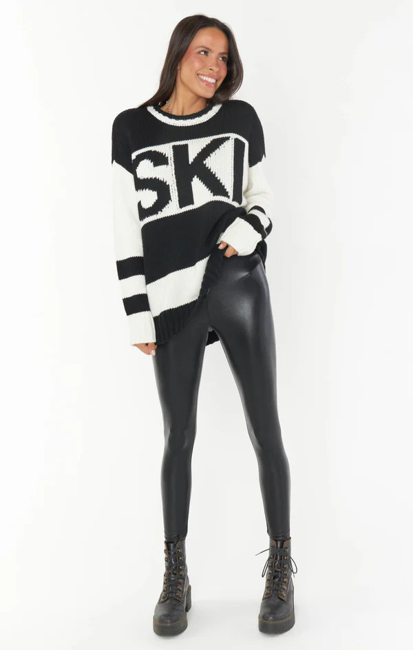 Commando Faux Leather Legging ~ Black | Show Me Your Mumu