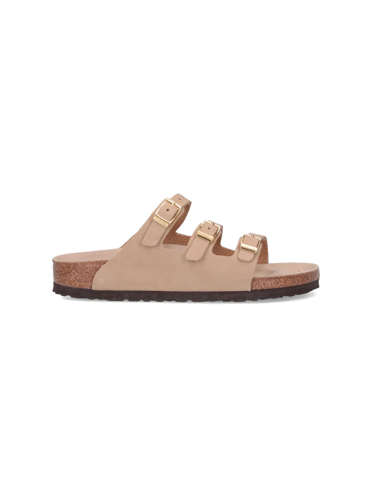 Birkenstock Sandals Beige Nubuck Leather - Women | Italist.com US