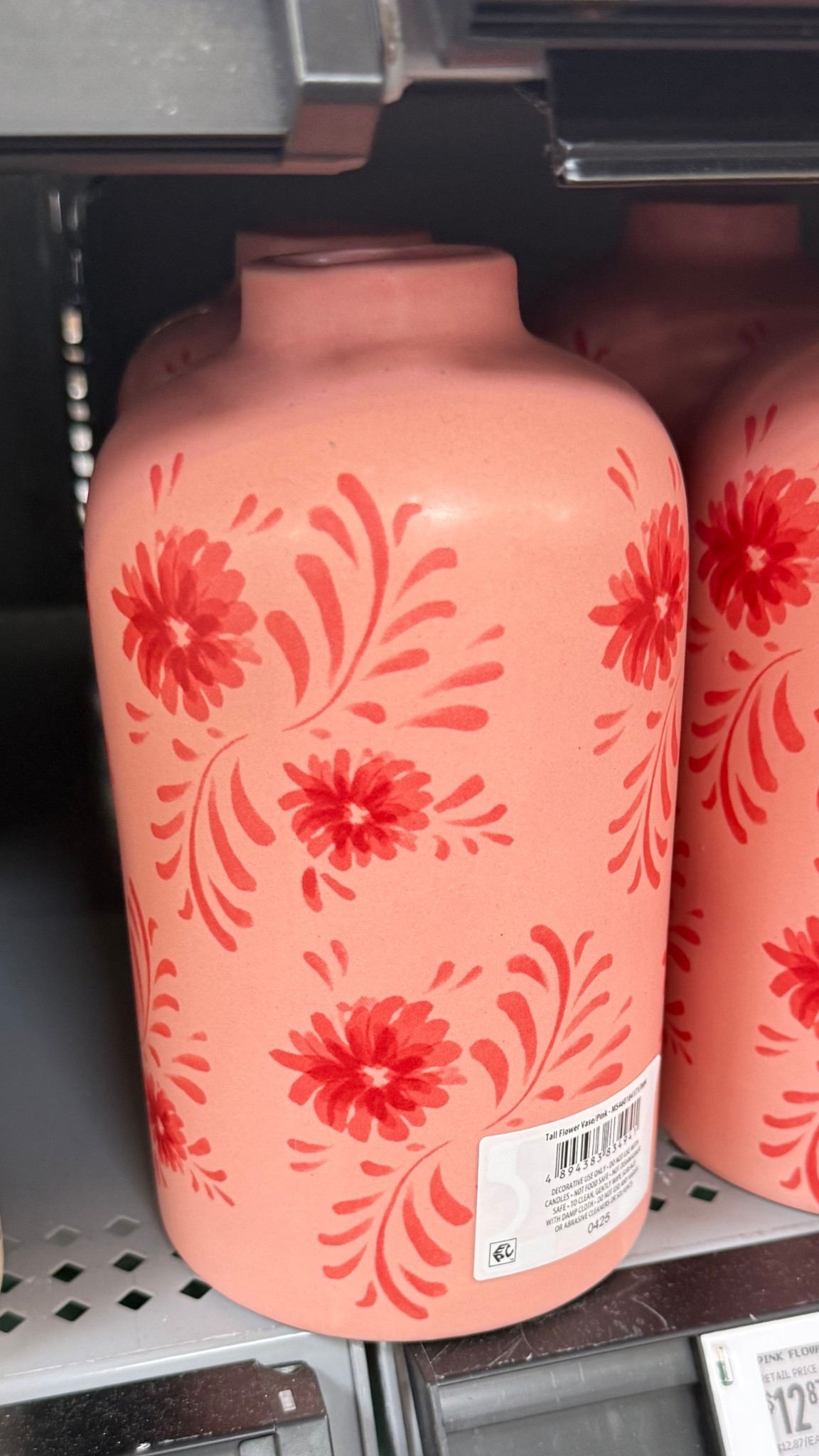 Pink floral flower vase tall small home decor apartment back to school dorm room under $15

#LTKHome #LTKFindsUnder50 #LTKStyleTip