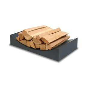 Minimalist Curved Firewood Holder | West Elm (US)