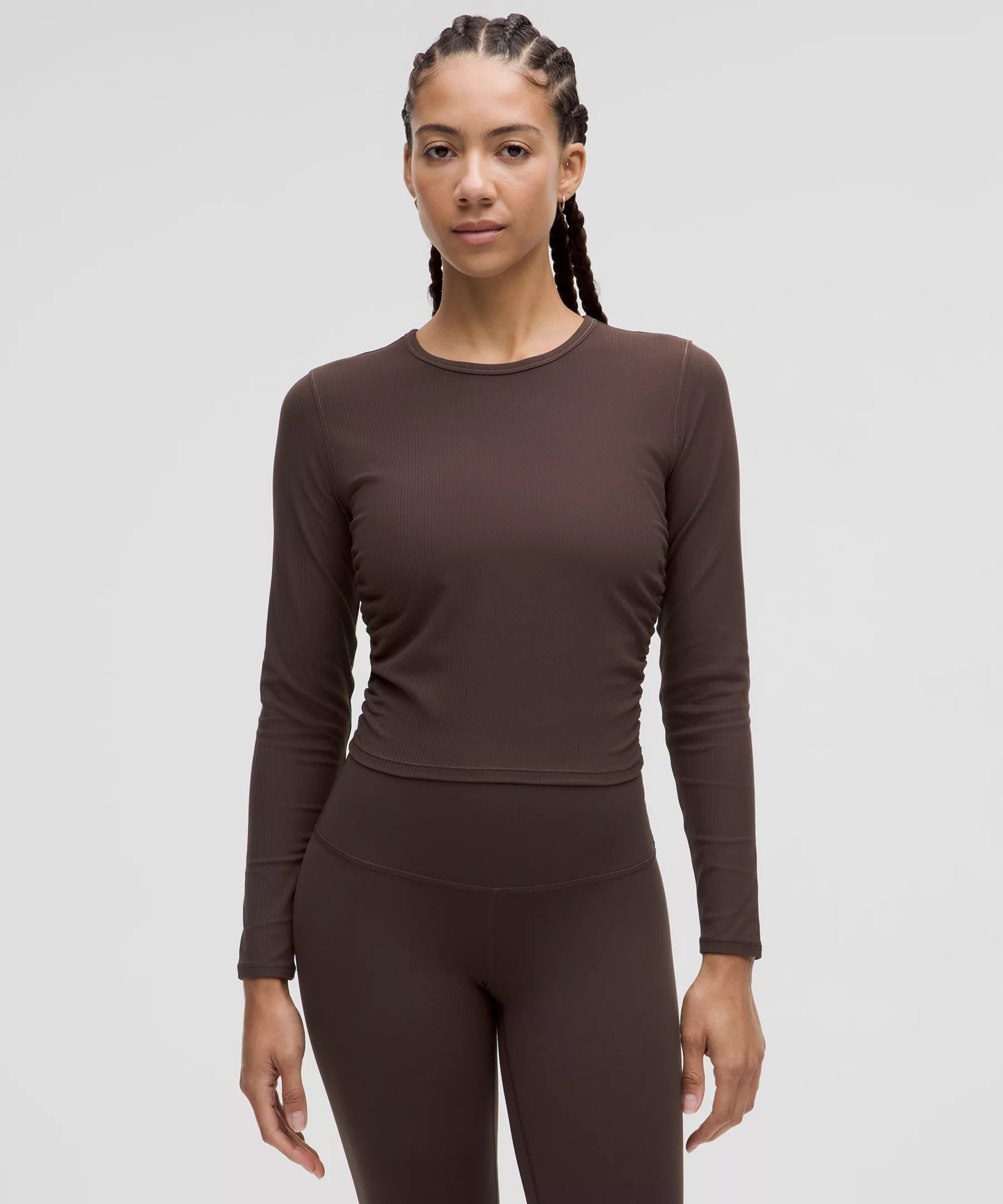All It Takes Ribbed Nulu Long-Sleeve Shirt | Women's Long Sleeve Shirts | lululemon | Lululemon (US)